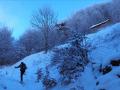 En dessous de la cabane de Cumina