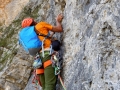 Troisième longueur en 6b