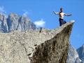 Font Turbat - secteur Énorme - Au sommet des "Rochers de la Barme" appelé aussi "Rochers de Barme Blanche" ou également " l'Eléphant" !