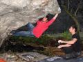 Entraigues - secteur Canal  - Le tour du nez 7b+