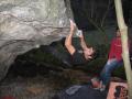 Entraigues - secteur Canal  - Le tour du nez 7b+