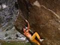 Font Turbat - secteur Énorme - (Photo de Philippe Poulet) - Les Biquettes 7a+