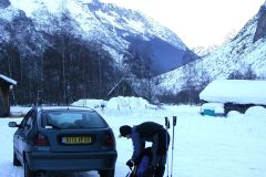 Le parking du hameau du Bourg