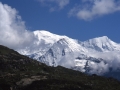 13892 - Chaine des Fiz - Bivouac face au Mont-Blanc - Juillet 2000