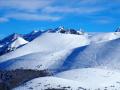 Montagnes du Beaumont avec au centre le Colombier