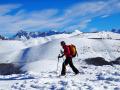 Arrivée sur la cime raplapla du Chauvet