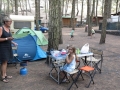 Le camp de base à Nicolisi