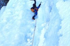 La glace est excellente et j'espace mes protections