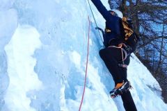 Jordan au départ de la troisième longueur