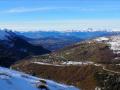 De gauche à droite, le Chauvet et le Signal de St-Michel avec en toile de fond le Vercors