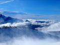 L'Obiou et mer de nuages sur le Trièves