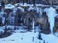 Site de cascades de glace de Cervières