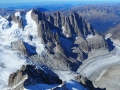 Les Aiguilles de Chamonix et la Mer de Glace