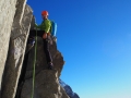 Dans la traversée des Aiguilles Marbrées