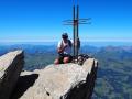 La croix de la Haute Cime