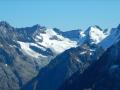 Le cirque glaciaire de la Pilatte avec tout à droite les Bans