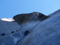 Séquence émotion avec le franchissement du célèbre "Great Roof" et remontée de fissures splendides jusqu'a notre 3ème bivouac "Camp 6"