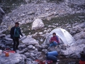 Bivouac non loin de la face nord Grande Casse