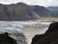 Ascension du Kristinartindar (1126 m) dans le parc national de Skaftafell avec une vue époustouflante sur le Skaftafelljökull