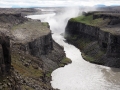 Visite de Dettifoss après 30 km de tôle ondulée