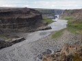 Visite de Dettifoss après 30 km de tôle ondulée