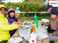 Premier repas du soir dehors et premier ( et unique) barbecue !