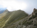 Tout au fond la Petite Autane et le col de Combeau