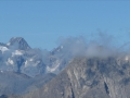 A gauche les Rouies et la Pointe du Vallon des Etages. Tout à droite la Meije et ses arêtes