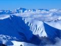 Tout au loin, la barrière est du Vercors