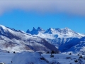 Les Aiguilles d'Arves et le Goléon