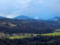 Le Trièves sous l'orage qui arrive