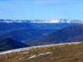 La barrière Est du Vercors et le lac de Monteynard-Avignonet