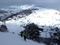 Vue sur le petit sommet de la Robeyrette, balade du lendemain