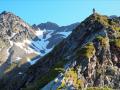 Sur  la crête des Rochers du Serre