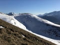 Au centre le Mont de Rousse avec sur sa droite l'Obiou