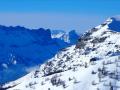 De gauche à droite : la Montagne de Faraut et le Pic Queyrel