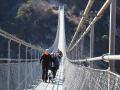 La passerelle de l'Ebron