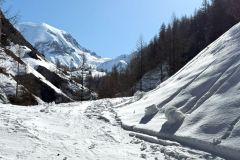 La Coupa au loin à gauche