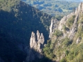 La spectaculaire arête dentelée du Trident de Cognet