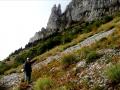 Les aiguilles que l'on traverse en tyrolienne