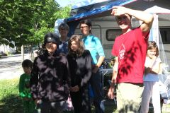 Au camping de Saint-Dalmas