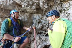 Encore une chouette rencontre avec Bernard guide de haute-montagne
