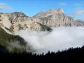 Le Grand Veymont au dessus de la mer de  nuages