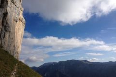 Retour par le pied de la face ouest