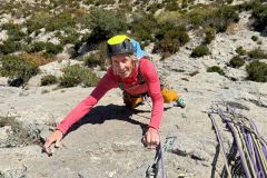 Steve dans la deuxième longueur  de "Brasil"