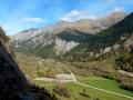 La route du col d'Ornon et le petit village de Chantelouve