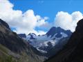 Le Glacier de la Pilatte et le sommet des Bans