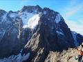 Au centre l'arête de Coste Rouge se détache nettement