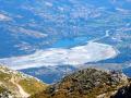 Le bout du lac, coté Embrun, est à sec !