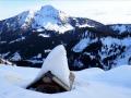 Tout au fond le Mont de Grange